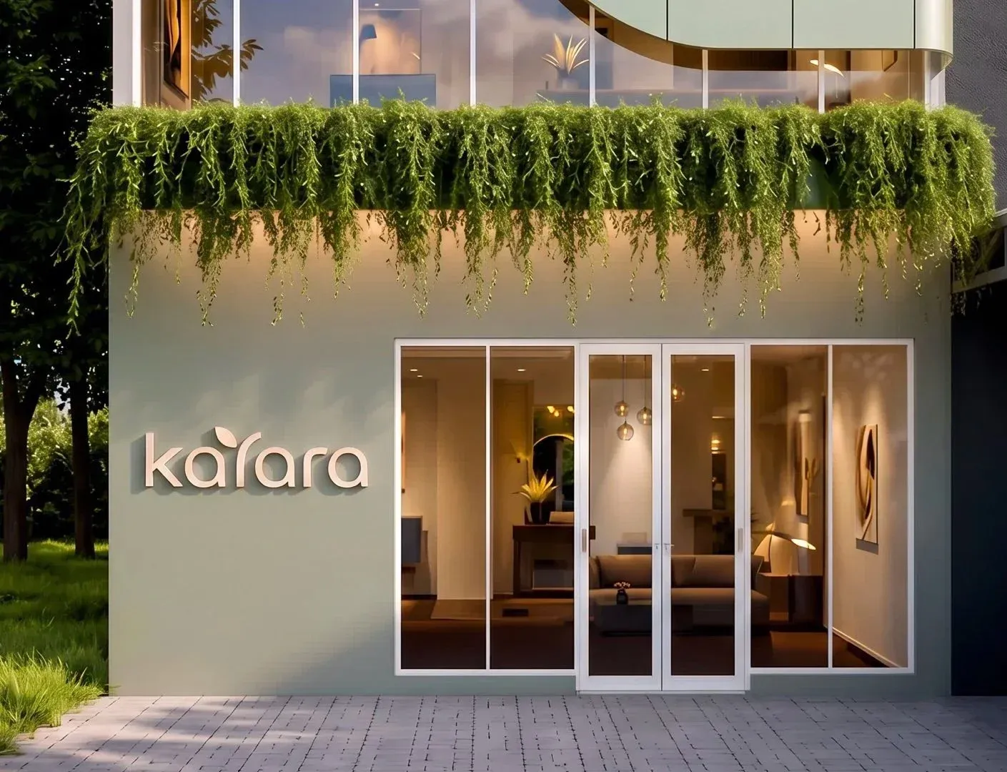 Tampak depan outlet Kayara